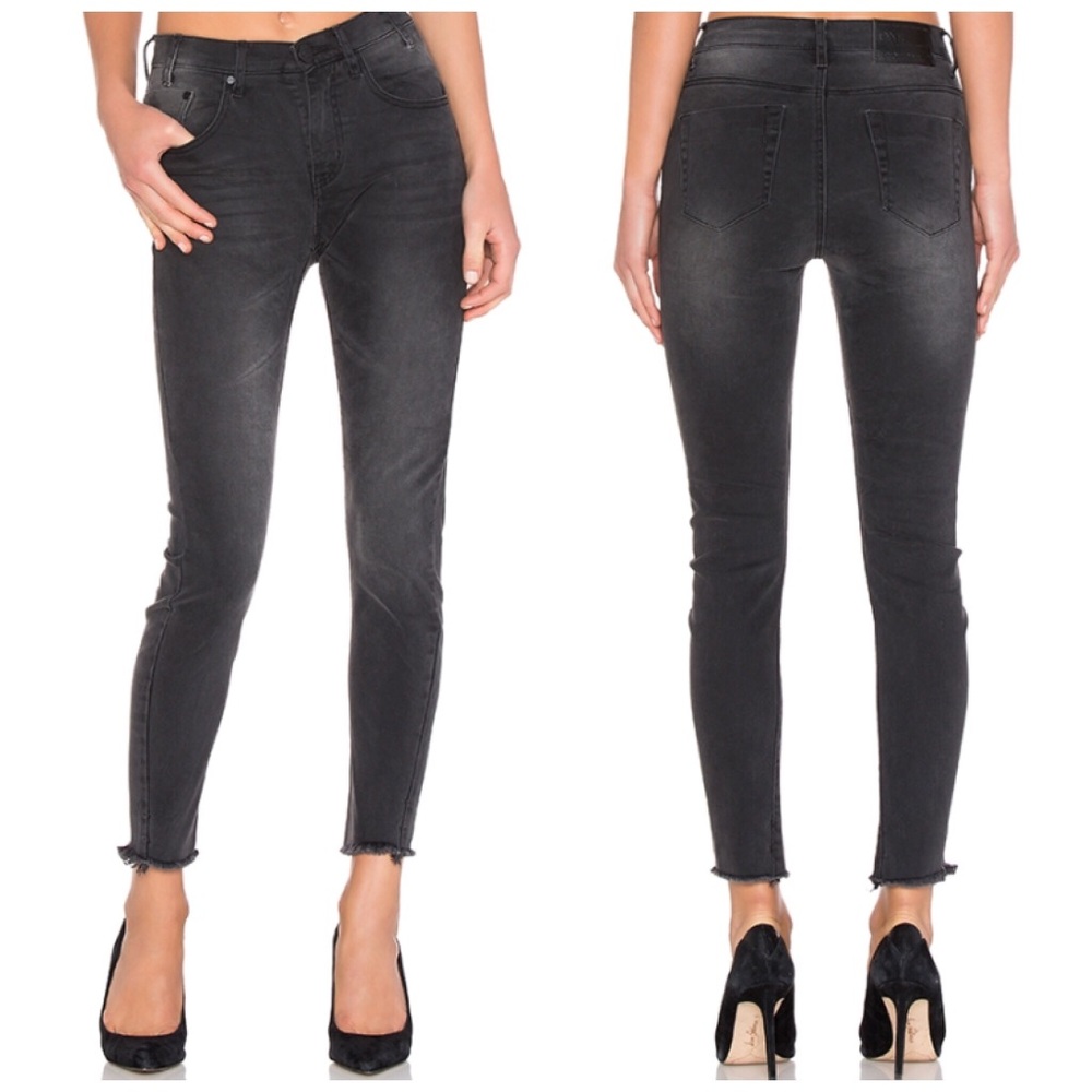 One X One Teaspoon Scallywags Jeans Skinny Frayed Hen New With Tags